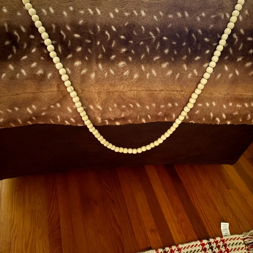 2- 9 Foot Ashland Cream Holiday Garland